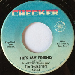 The Soul Stirrers He's My Friend / Resting Easy USED VINYL 7INCH 45 RPM SINGLE