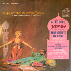 Alfred Drake / Richard Rodgers Kismet Original Cast Music Theatre Of Lincoln Center Vinyl LP USED