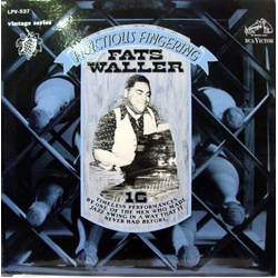 Fats Waller Fractious Fingering Vinyl LP USED