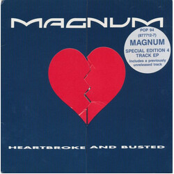 Magnum (3) Heartbroke And Busted USED VINYL 7INCH 33 S RPM EP SPECIAL EDITION