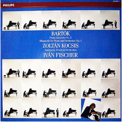 Béla Bartók / Zoltán Kocsis / Budapest Festival Orchestra / Ivan Fischer Piano Concerto No. 2 / Rhapsody For Piano And Orchestra, Op. 1 Vinyl LP USED