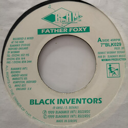 Father Foxy Black Inventors USED VINYL 7INCH
