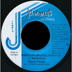 Chuck Fender Babylon Brutality USED VINYL 7INCH 45 RPM