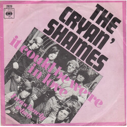 The Cryan' Shames It Could Be We're In Love USED VINYL 7INCH SINGLE