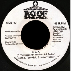 Brian & Tony Gold / Junior Tucker S. L. A. USED VINYL 7INCH 45 RPM