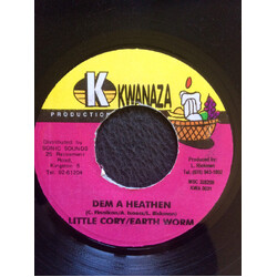 Little Cory / Earthworm (3) Dem A Heathen USED VINYL 7INCH 45 RPM