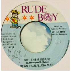Sean Paul / Looga Man Got Them Insane USED VINYL 7INCH 45 RPM