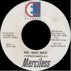 Merciless Mr. War War USED VINYL 7INCH