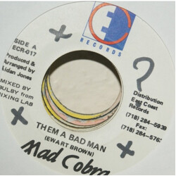 Mad Cobra Them A Bad Man USED VINYL 7INCH