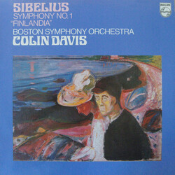 Jean Sibelius / Boston Symphony Orchestra / Sir Colin Davis Symphony No. 1 "Finlandia" Vinyl LP USED