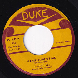 Johnny Ace / Johnny Otis And His Orchestra Please Forgive Me / You've Been Gone So Long USED VINYL 7INCH 45 RPM SINGLE