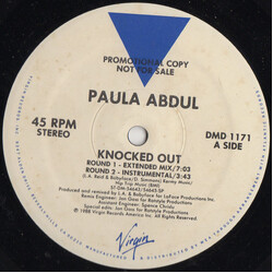 Paula Abdul Knocked Out VINYL 12" USED