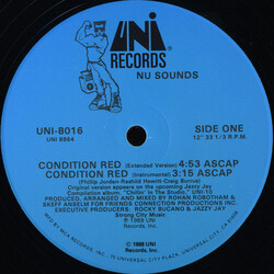 Nu-Sounds Condition Red USED VINYL 12INCH 33 S RPM