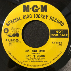 Ray Peterson Just One Smile USED VINYL 7INCH 45 RPM PROMO