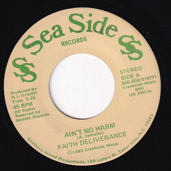 Faith Deliverance Ain't No Harm USED VINYL 7INCH 45 RPM