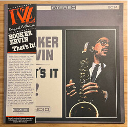 Booker Ervin That's It! Vinyl LP USED