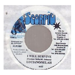 Luciano (2) / Messenger Selah I Will Survive USED VINYL 7INCH 45 RPM