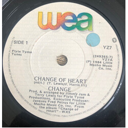 Change Change Of Heart USED VINYL 7INCH 45 RPM SINGLE