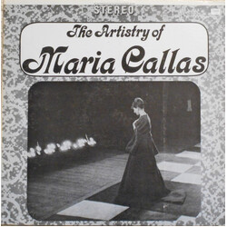 Maria Callas The Artistry Of Maria Callas Vinyl LP USED