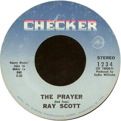 Ray Scott (5) The Prayer / Lily White Mama, Jet Black Dad USED VINYL 7INCH 45 RPM SINGLE