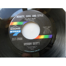 Moody Scott Beauty, Soul And Style (Soulful Ruth) / I'll Find My Sunshine USED VINYL 7INCH 45 RPM SINGLE