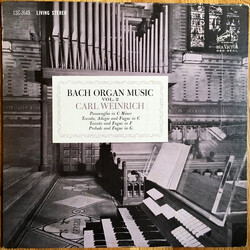Johann Sebastian Bach / Carl Weinrich Bach Organ Music, Vol. 2 Vinyl LP USED