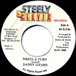 Daddy Lizard Wheel & Turn USED VINYL 7INCH 45 RPM
