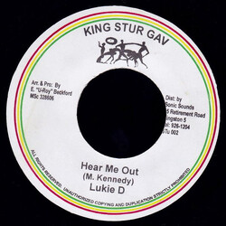 Lukie D Hear Me Out USED VINYL 7INCH 45 RPM SINGLE