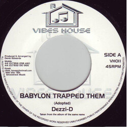 Dezzi D Babylon Trapped Them USED VINYL 7INCH