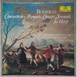 Joaquín Rodrigo / Siegfried Behrend / Nicanor Zabaleta Concierto De Aranjuez · Concerto Serenade For Harp And Orchestra Vinyl LP USED