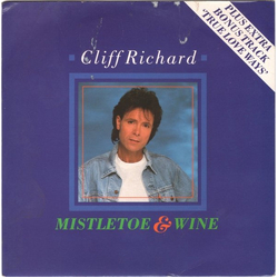 Cliff Richard Mistletoe & Wine Vinyl 7" USED