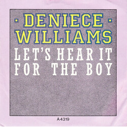 Deniece Williams Let's Hear It For The Boy USED VINYL 7INCH 45 RPM SINGLE