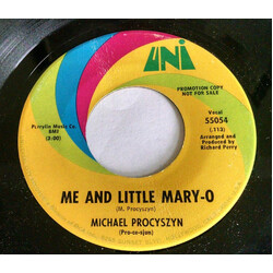 Michael Procyszyn Me And Little Mary-O USED VINYL 7INCH 45 RPM PROMO