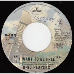 Ohio Players I Want To Be Free / Smoke USED VINYL 7INCH 45 RPM SINGLE