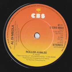 Al Di Meola Roller Jubilee USED VINYL 7INCH SINGLE STEREO