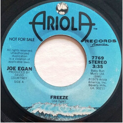 Joe Egan Freeze USED VINYL 7INCH 45 RPM PROMO STEREO MONO