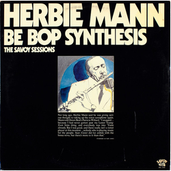 Herbie Mann Be Bop Synthesis Vinyl LP USED