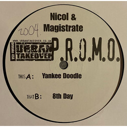 Majistrate & DJ Nicol Yankee Doodle / 8th Day USED VINYL 12INCH PROMO