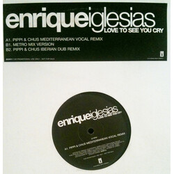 Enrique Iglesias Love To See You Cry Vinyl 12" USED