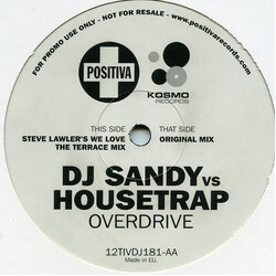 DJ Sandy (4) / Housetrap Overdrive Vinyl 12" USED