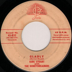 Kirk Stuart / The Honeydreamers Gladly / The Swingin' Shepherd Blues USED VINYL 7INCH 45 RPM SINGLE