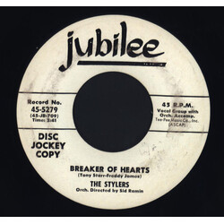 The Stylers (2) Breaker Of Hearts USED VINYL 7INCH 45 RPM SINGLE PROMO MONO