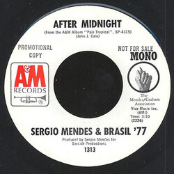 Sérgio Mendes & Brasil '77 After Midnight USED VINYL 7INCH PROMO