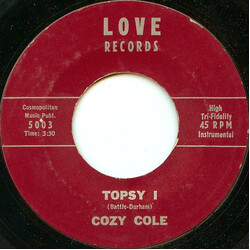 Cozy Cole Topsy USED VINYL 7INCH 45 RPM STYRENE