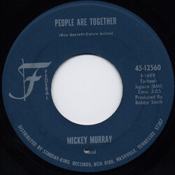 Mickey Murray People Are Together USED VINYL 7INCH 45 RPM SINGLE