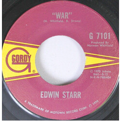 Edwin Starr War / He Who Picks A Rose VINYL 7" USED