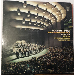 Richard Strauss / Herbert Von Karajan / Berliner Philharmoniker Sinfonia Domestica Vinyl LP USED
