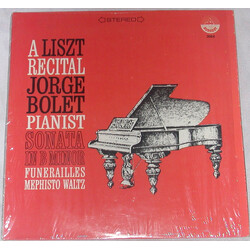 Franz Liszt / Jorge Bolet A Liszt Recital Vinyl LP USED