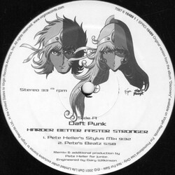 Daft Punk Harder Better Faster Stronger USED VINYL 12INCH 33 S RPM PROMO