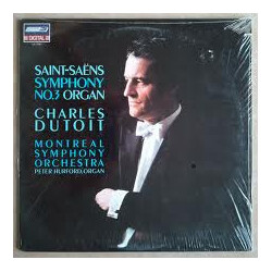 Camille Saint-Saëns / Charles Dutoit / L'Orchestre Symphonique De Montreal Symphony No. 3 Organ Vinyl LP USED